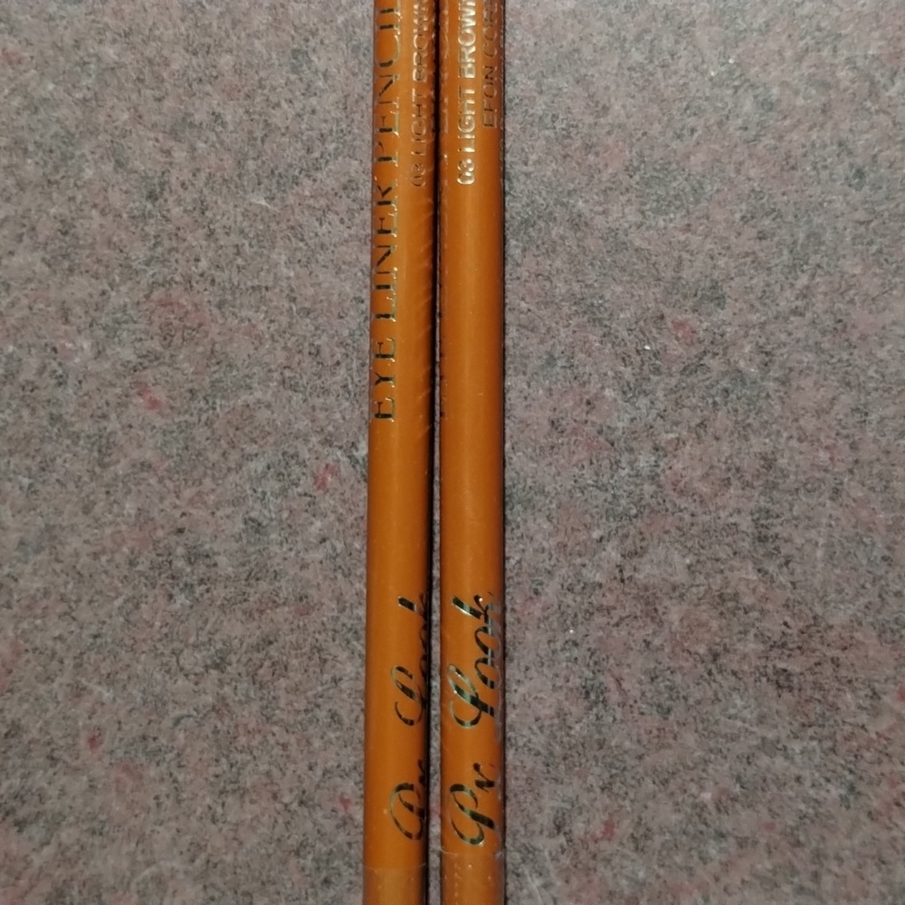 Px Look Cosmetics 2 Eye Liner Pencils Light Brown